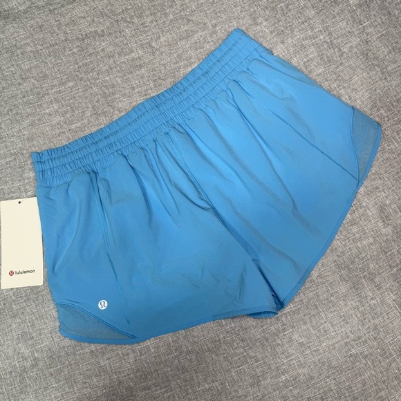 Lululemon Hotty Hot High Rise Athletic Short in Kayak Blue Size 12 NWT - Picture 7 of 8